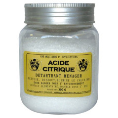 DOUSSELIN ACIDE CITRIQUE DETARTRANT MENAGER 300G DOUSSELIN - 01016BOI300G