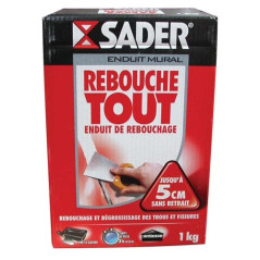 SADER ENDUIT REBOUCHE TOUT POUDRE 1KG SADER SADER - 30121713