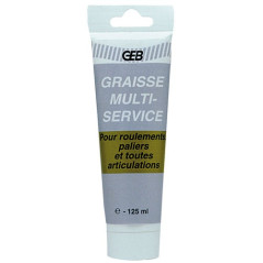 GEB GRAISSE MULTISERVICE TUBE BLISTER125ML GEB - 651145