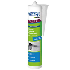 NEC+ ILLBRUCK MASTIC SILICONE SANIT.GS242 BLC 310ML NEC+ ILLBRUCK - 334678