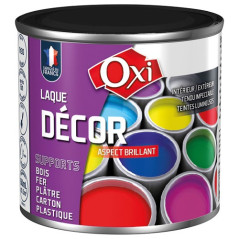 OXI LAQUE DECOR 60ML NOIR OXI - LENJ.60N