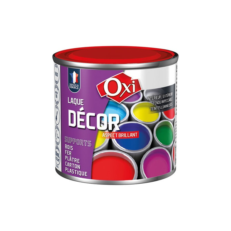 OXI LAQUE DECOR 60ML RGE COQUELICOT OXI - LENJ.60R