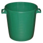 POUBELLE IMM.30L S/COUV.VERT CANADA EDA - 60556 V.CA