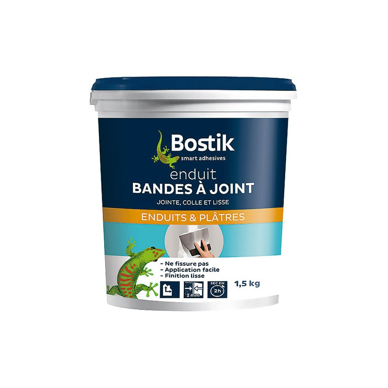 BOSTIK ENDUIT BANDE A JOINT PATE 1.5KG BOSTIK BOSTIK - 30604215