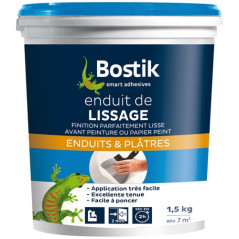 BOSTIK ENDUIT LISSAGE PATE 1.5KG BOSTIK BOSTIK - 30604193