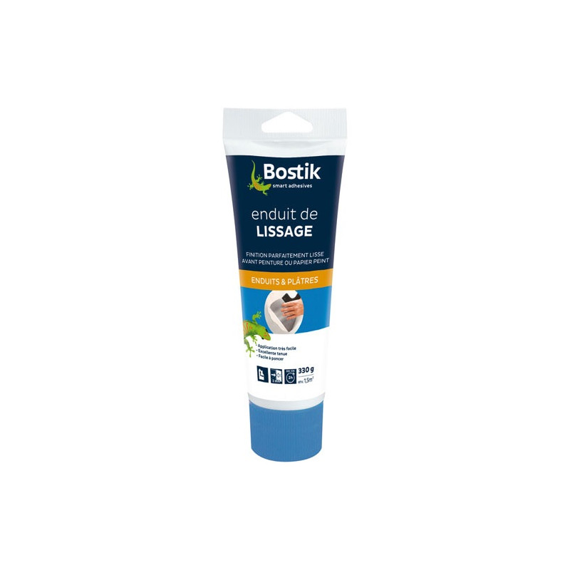 BOSTIK ENDUIT LISSAGE PATE TUBE 330G  BOSTIK BOSTIK - 30604208