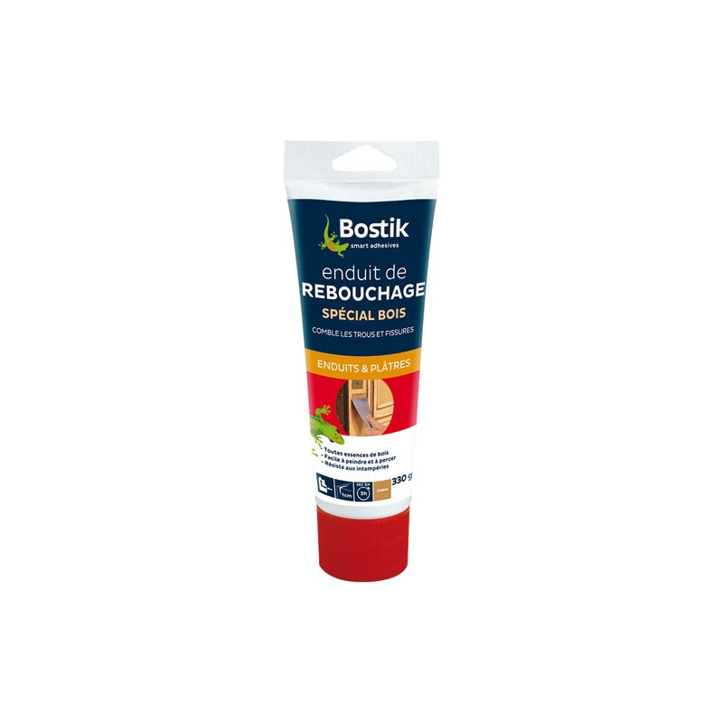 BOSTIK ENDUIT REBOUCHAGE BOIS TUBE 330G BOSTI BOSTIK - 30604298