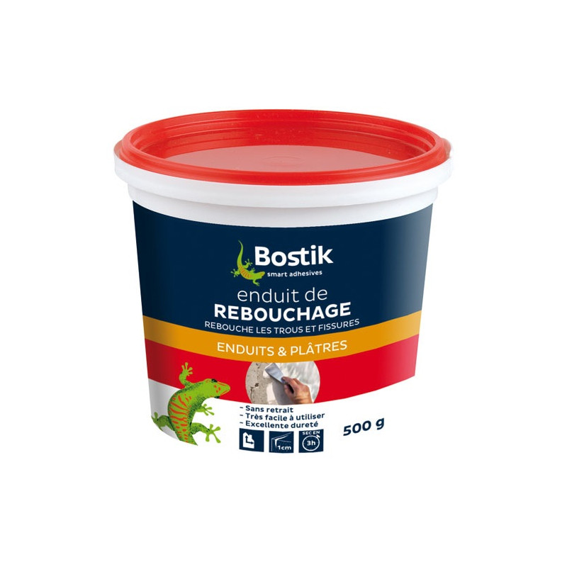 ENDUIT REBOUCHAGE PATE 500G BOSTIK BOSTIK - 30604177