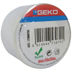 GEKO ADHES.MULTI USAGES 50MMX25M BLANC GEKO - 17000/92