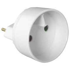 ZENITECH ADAPTATEUR FEM 16A/MALE 6A EN BLC ZENITECH - 190767