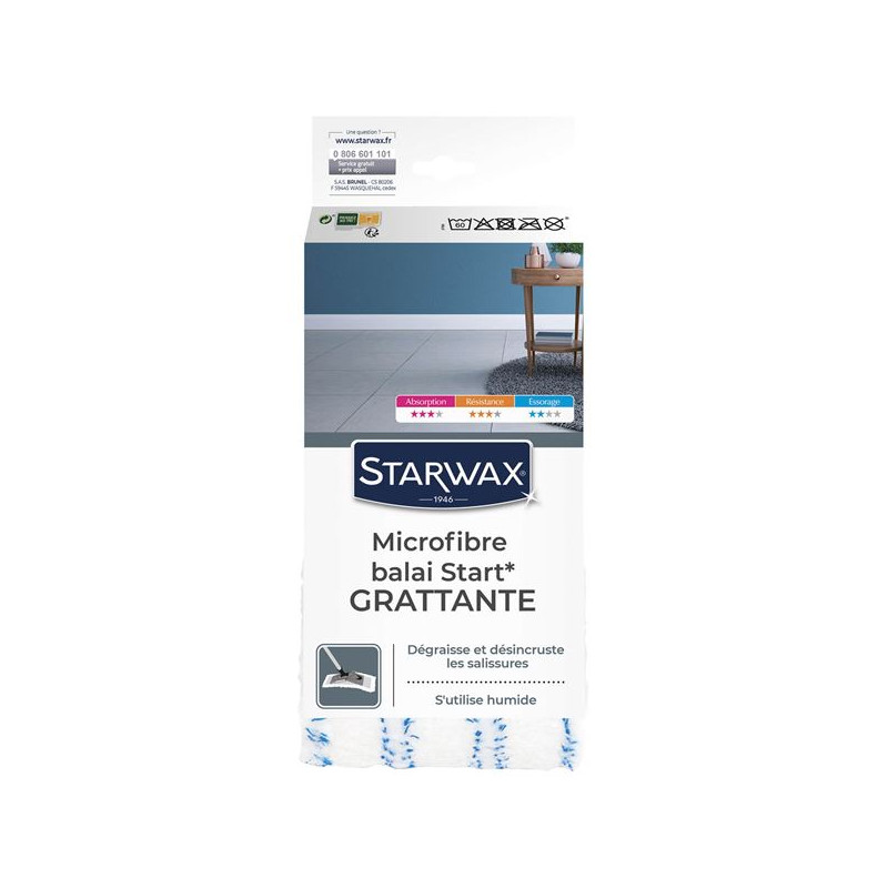 STARWAX HOUSSE MICROFIBRE GRATTANTE STARWAX - 1591