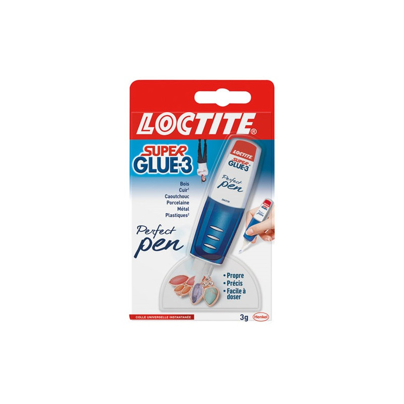 LOCTITE SUPER GLUE3 PERFECT PEN GEL 3G LOCTITE - 2058224