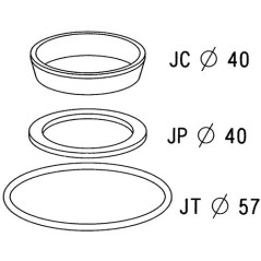 GIRPI JOINTS SIPHON EVIER X3 SC GIRPI - 0447017