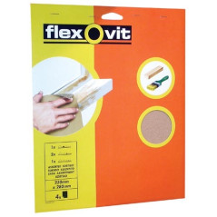 FLEXOVIT PAPIER VERRE GROS X4 SC FLEXO FLEXOVIT - 63642526292