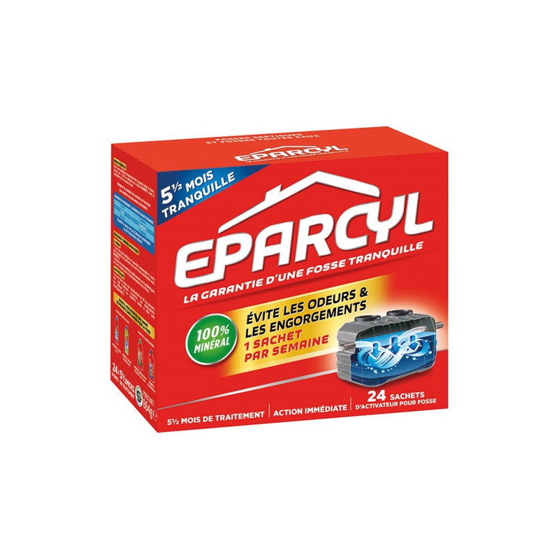 EPARCYL EPARCYL ENTRETIEN FOSSE 24 DOS 5 MOIS EPARCYL - D 731802