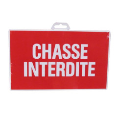 NOVAP PLAQUE 330X200 CHASSE INTERDITE     SC NOVAP - 4160122