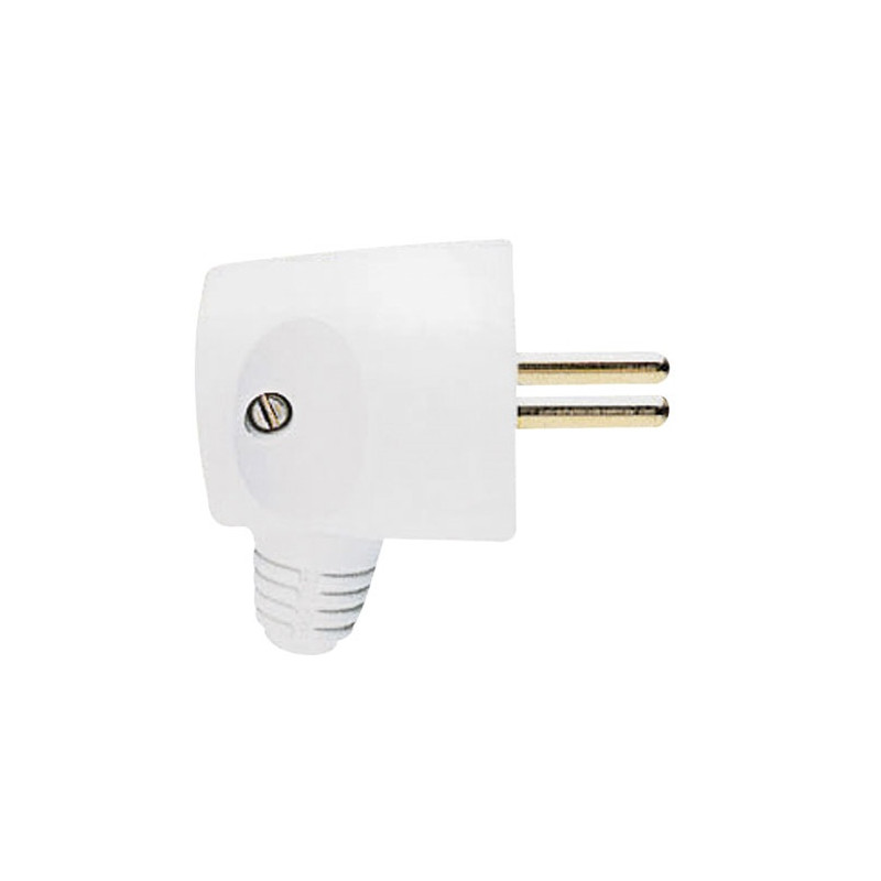 LEGRAND FICHE M 2P+T SORTIE LATERALE BLANC  BL LEGRAND - 093901