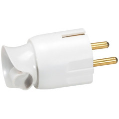 LEGRAND FICHE MALE 2P+T ORIENTABLE BLANC VRAC LEGRAND - 050172