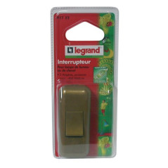 LEGRAND INTER P/LAMPE 2A VIEIL OR     BL LEGRAND - 091152