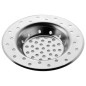 GRILLE EVIER Ø80MM ACIER BLISTER INOFIX - 3016-1-