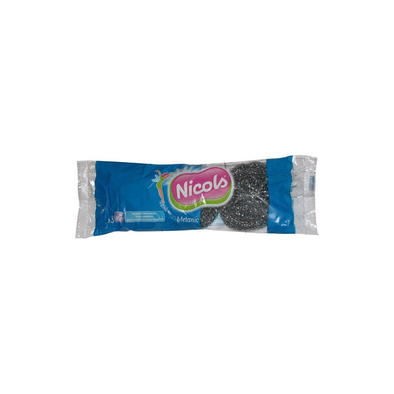 NICOLS EPONGE METALLIQUE 18G X3 NICOLS - 506995