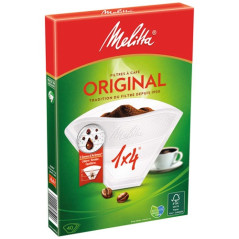 MELITTA FILTRE CORNET PAPIER BTE40 1X4 MELITTA - 200016