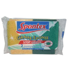 SPONTEX EPONGE VEGETALE GRATT.STOP GRAISSE3092 SPONTEX - 309273