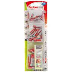 FISCHER CHEVILLE DUOPOWER ASS.5X25/6X30/8X40 FISCHER - 545751