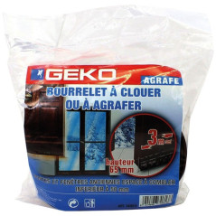 GEKO JOINT A CLOUER/AGRAFER 65MMX3M MARRON GEKO - 3400/4