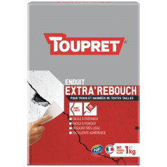 TOUPRET ENDUIT REBOUCHAGE INT. POUDRE 1KG TOUPRET - BCREB01