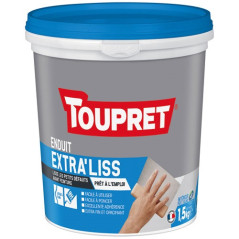 TOUPRET ENDUIT LISSAGE INT PATE FINITION 1.5KG TOUPRET - BCLIP1.5