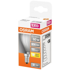 OSRAM LED SPH VER.DEP 6.5W E14 CHD BTE OSRAM - 4058075434929