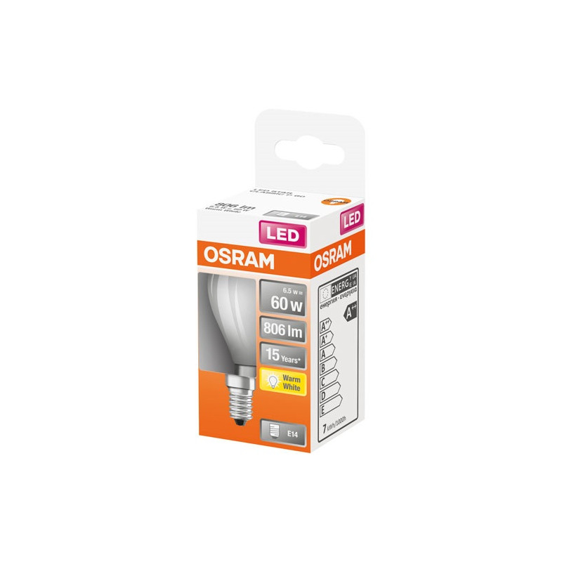 OSRAM LED SPH VER.DEP 6.5W E14 CHD BTE OSRAM - 4058075434929