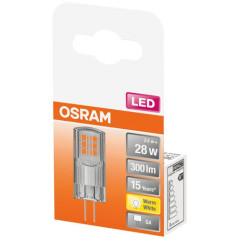 OSRAM LED CAPSULE CLAIR 2.6W G4 CHAUD OSRAM - 4058075431997