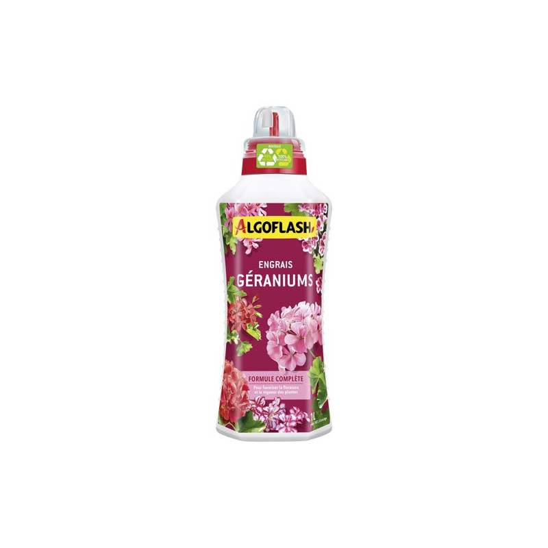 ENGRAIS GERANIUMS 1L /NC ALGOFLASH. - AGERALI1000