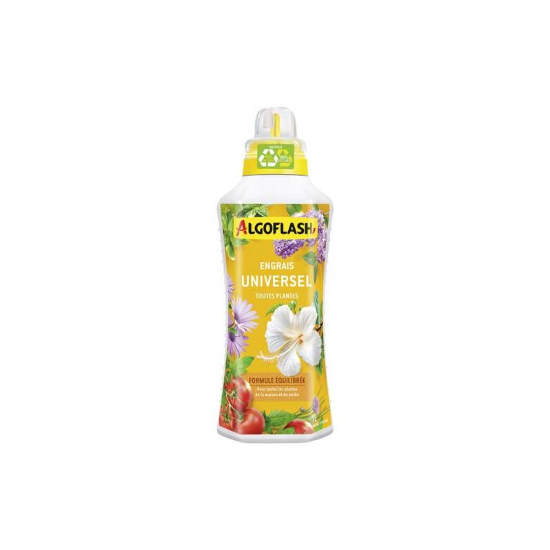 ENGRAIS UNIVERSEL LIQUIDE 1L /NC ALGOFLASH. - AUNILI1000