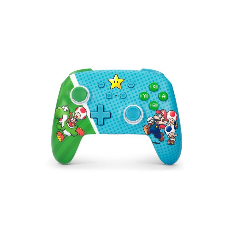 Manette sans fil PowerA Mario Super Star Friends pour Nintendo Switch