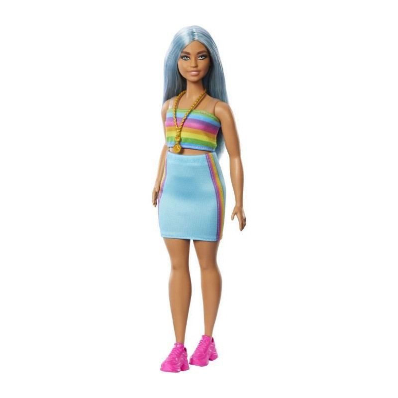 FASHIONISTA TENUE ARC-EN-CIEL - BARBIE - HRH16 - POUPEE MANNEQUIN BARBIE