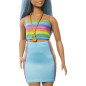 FASHIONISTA TENUE ARC-EN-CIEL - BARBIE - HRH16 - POUPEE MANNEQUIN BARBIE