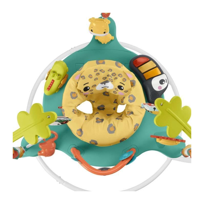 Fisherprice - Jumperoo Leopard - Puériculture - 3 Mois Et +