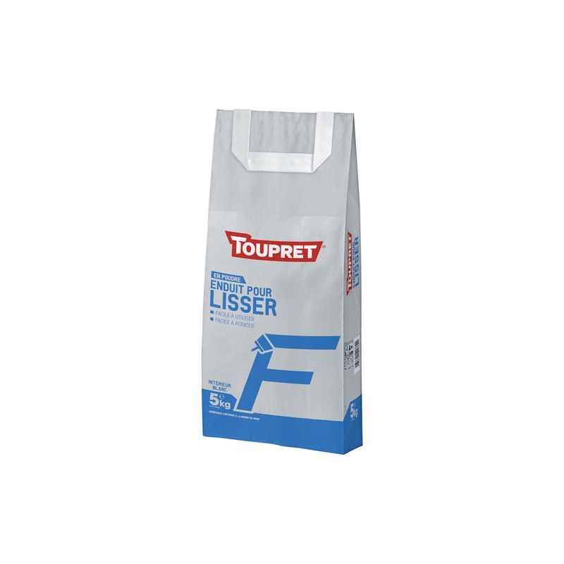 TOUPRET ENDUIT LISSAGE INT FINITION POUDRE 5KG TOUPRET - BCELIS05