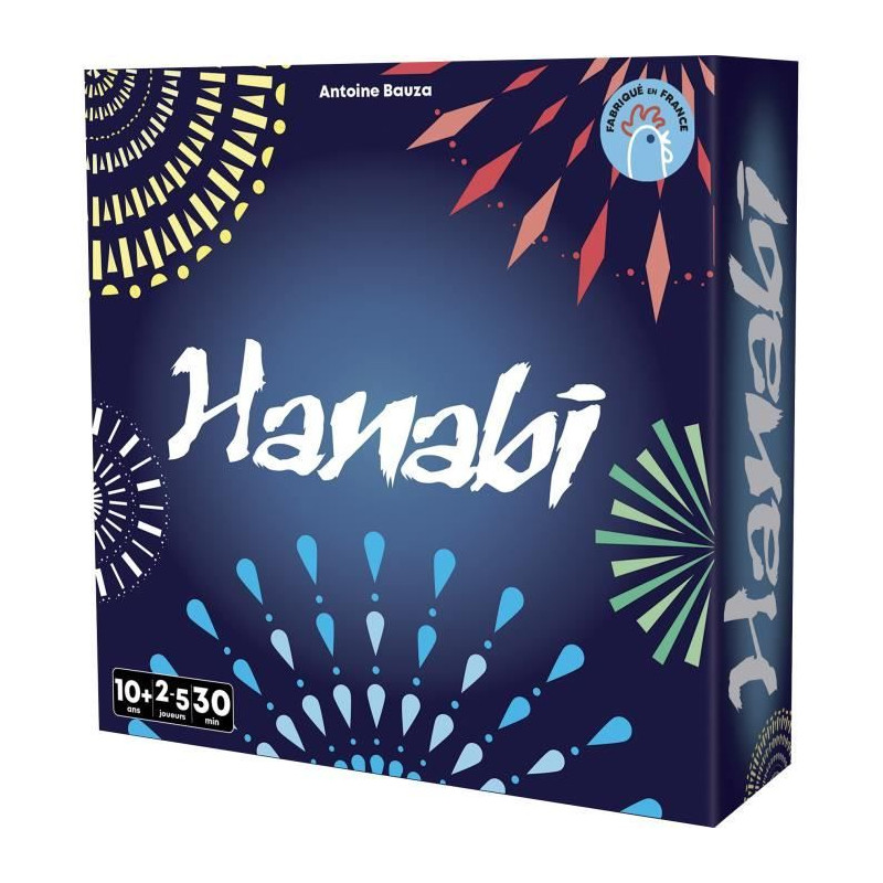 Hanabi - Asmodee - Jeu tactique et de coopération - Des 8 ans