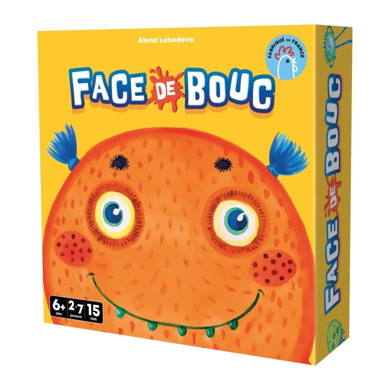 Face de bouc - Asmodee - Jeu de mémoire amusant qui encourage la créativité - Des 6 ans