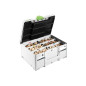 Assortiment de domino en hêtre DS 4 5 6 8 10 1060 BU + coffret SYSTAINER FESTOOL 576794