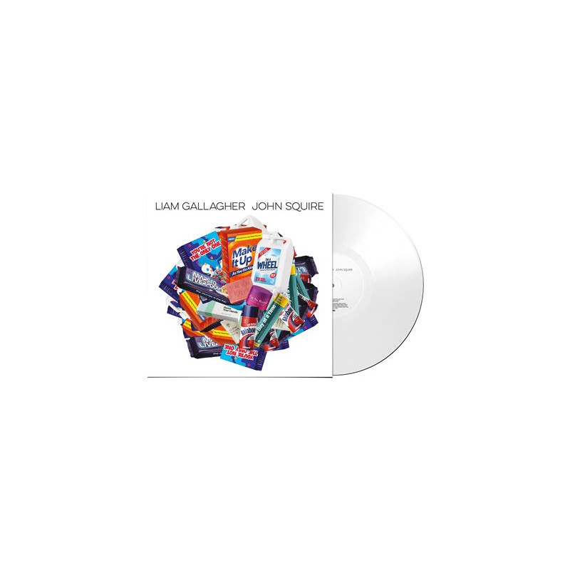 Liam Gallagher & John Squire Édition Limitée Exclusivité Fnac Vinyle Blanc