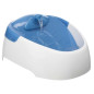 Fontaine a boire TRIXIE Duo Stream - Plastique - 1L - 20 × 12 × 23 cm - Blanc et bleu