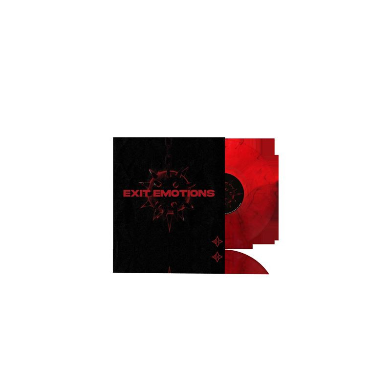 Exit Emotions Édition Limitée Vinyle Rouge et Noir Marbré Transparent