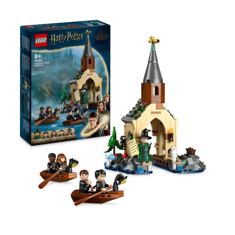 LEGO Harry Potter 76426 Le Hangar a Bateaux de Poudlard, Jouet Fantastique pour Enfants