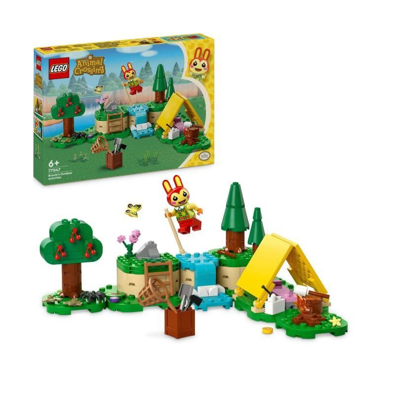 LEGO Animal Crossing 77047 Activités de Plein Air de Clara, Jouet de Construction Créatif