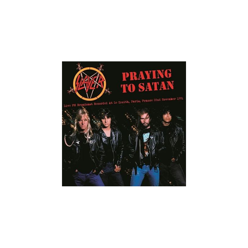 Praying To Satan Live Paris 1991 FM Broadcast Vinyle Rose